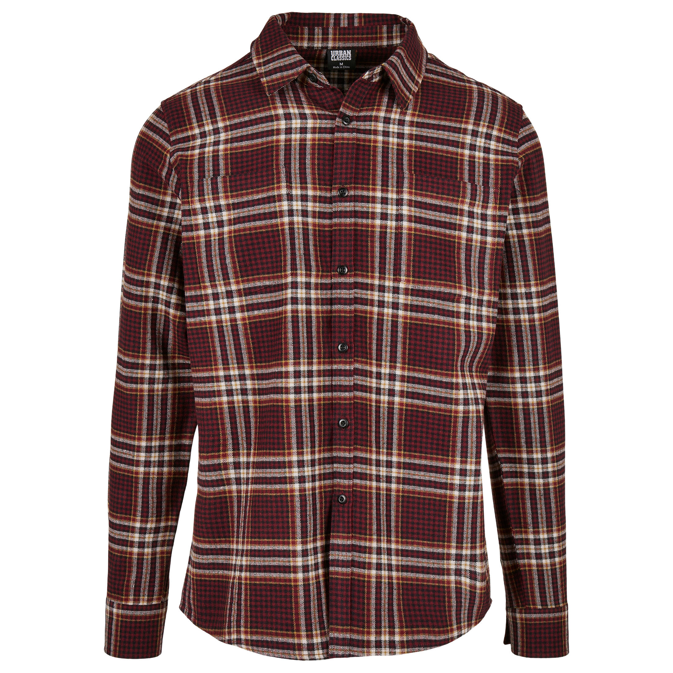 URBAN CLASSICS Felpa Urban Classics checked campus