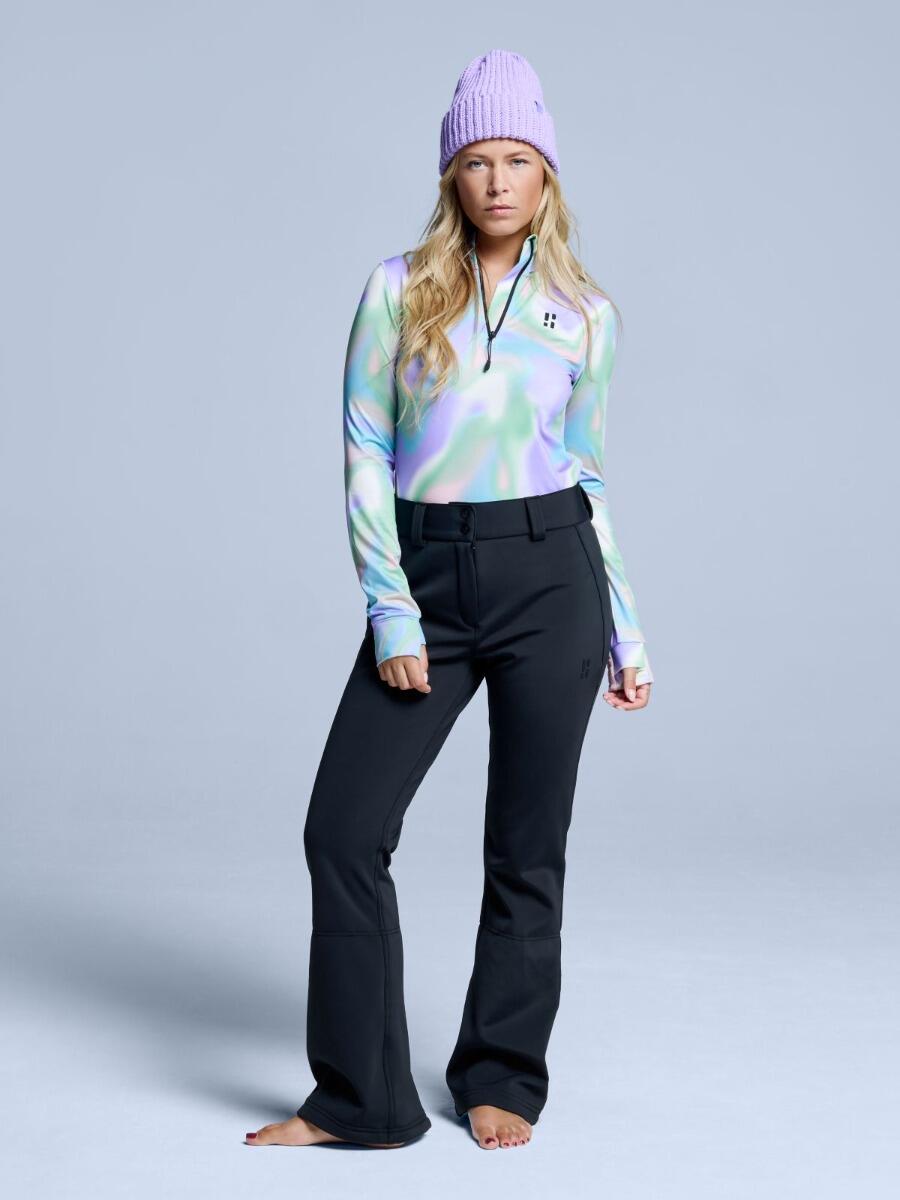 Skipully - Dames - Cabin Life - Roze Multi 2/6