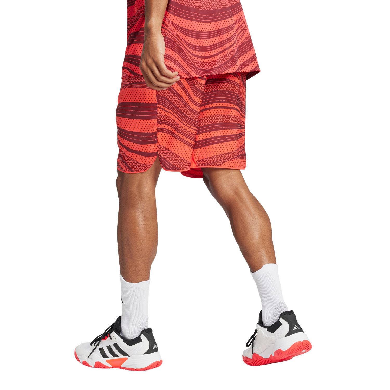 Short Hommes Adidas Club Graphic Kue72 7 Inch 3/5