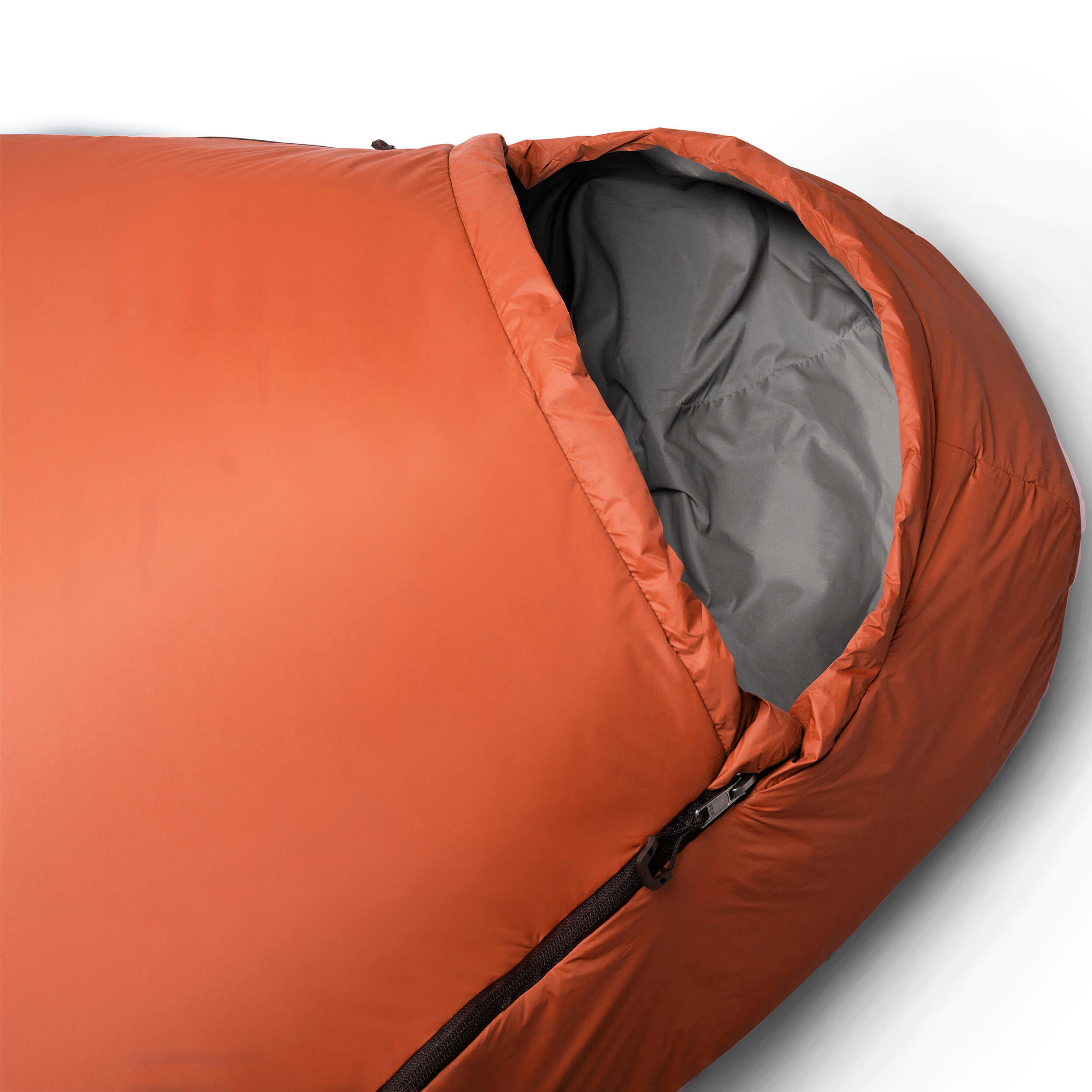 Tweedehands Slaapzak voor trekking 10°C koppelbaar MT500 4/5