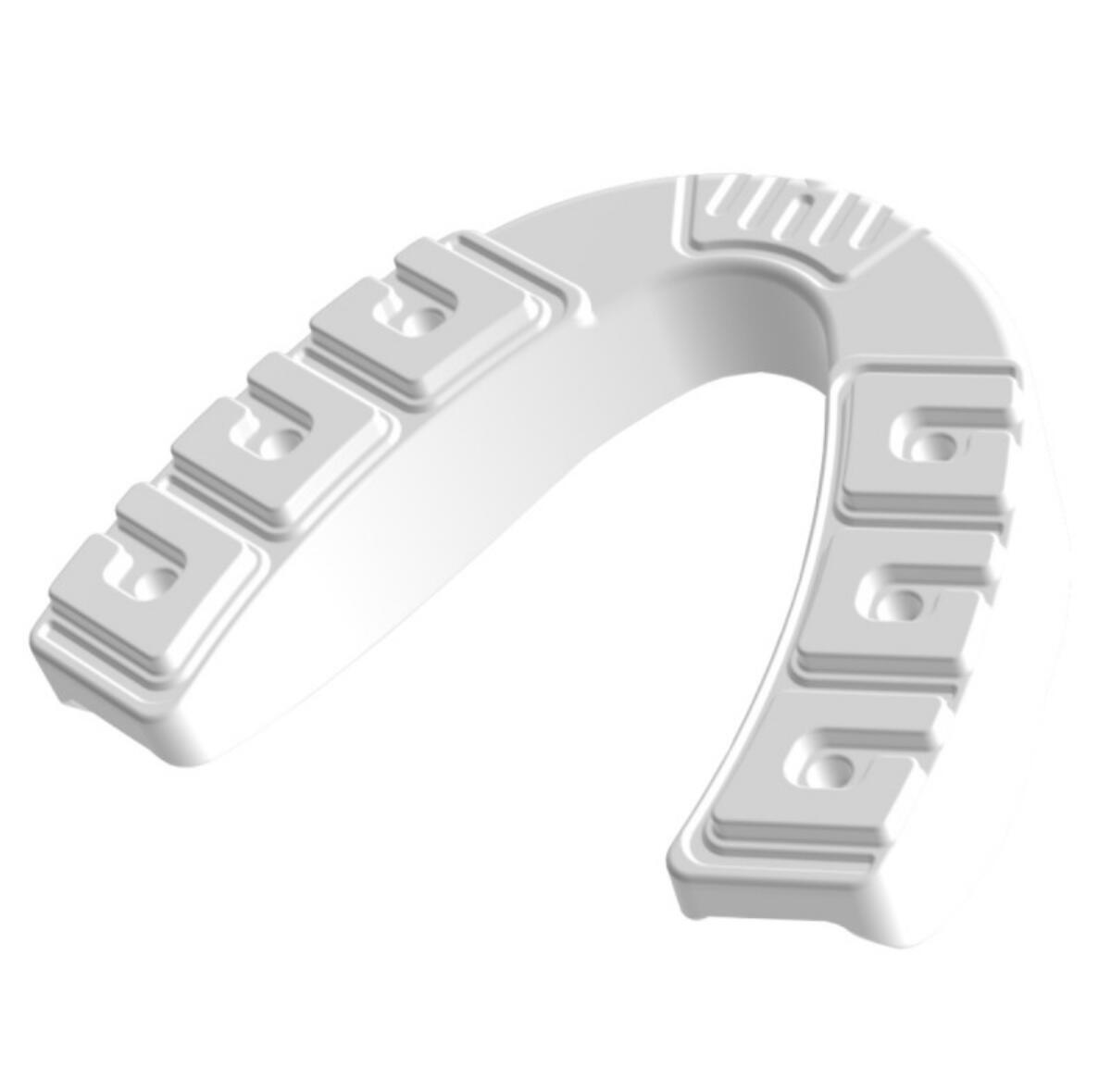 Metal Boxe Protege Dents Simple Senior Blanc 2/3