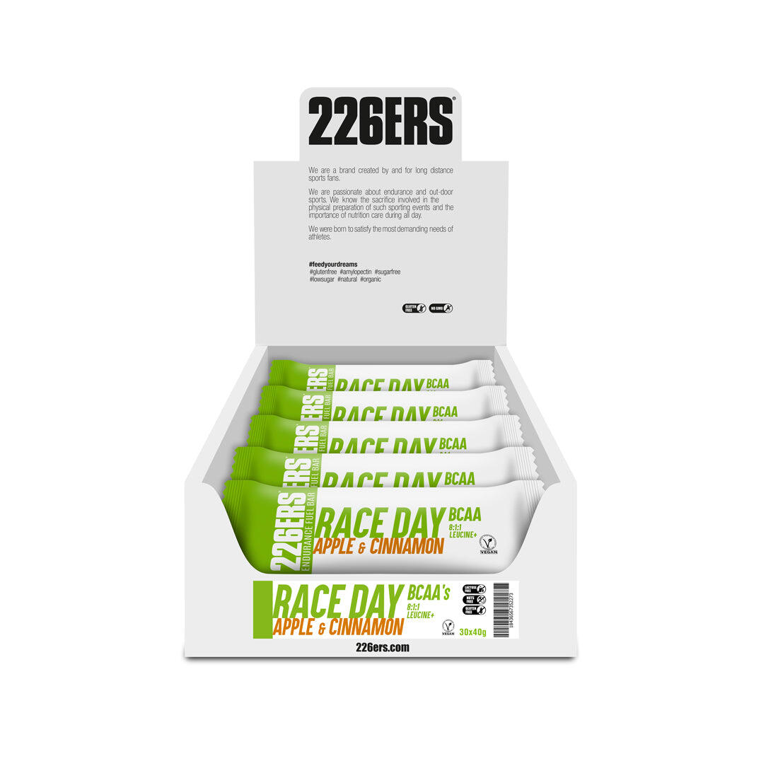 226ERS BOX – 30 RACE DAY BAR BCAA