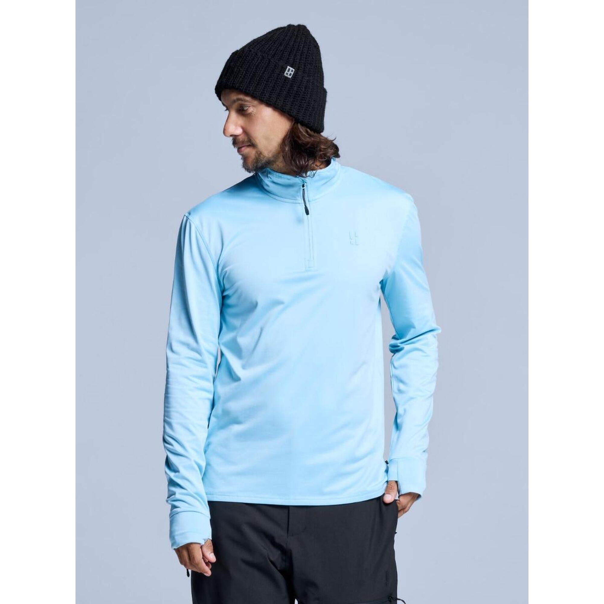Poederbaas - Pull De Ski - Homme - Arctic 2.0 - Bleu Glacier - Sous Veste - Bleu - Decathlon
