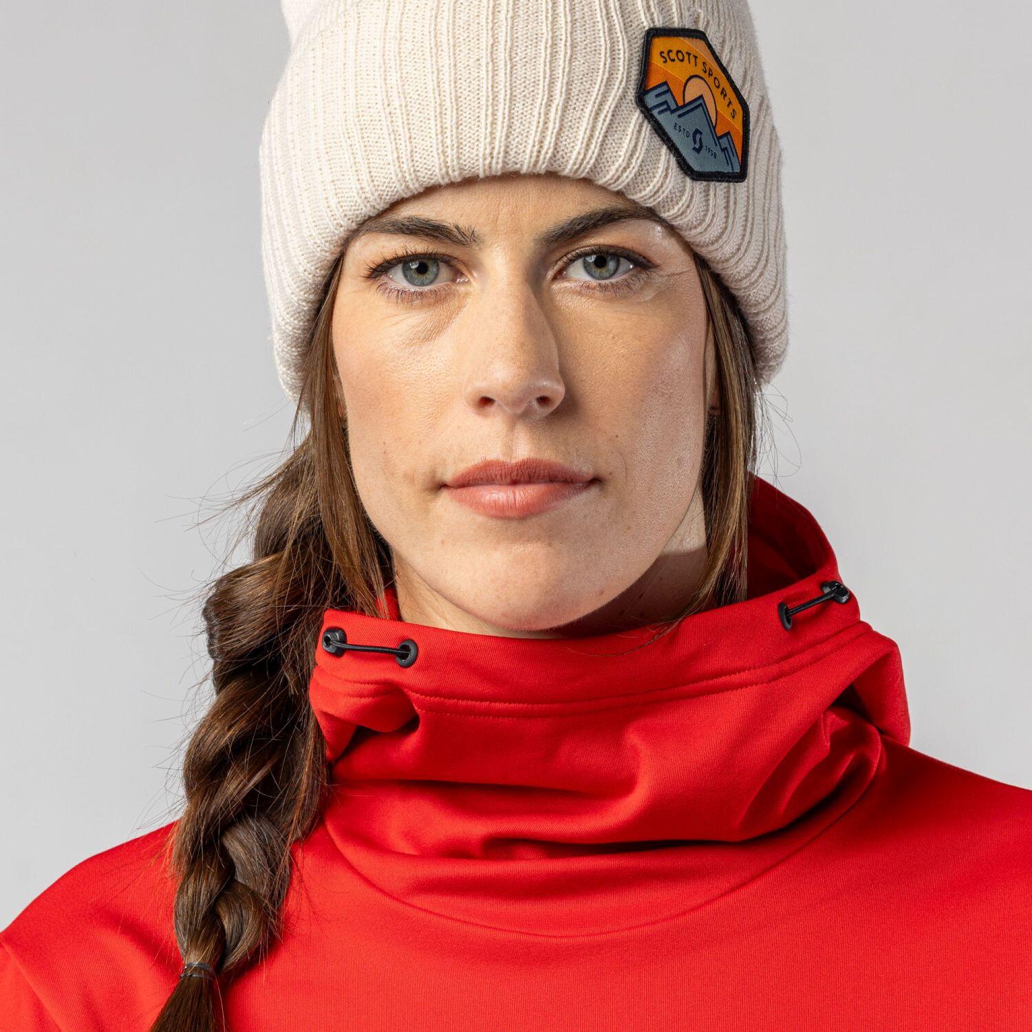 Sudadera de mujer DEFINED MID Scott rojo 6/7