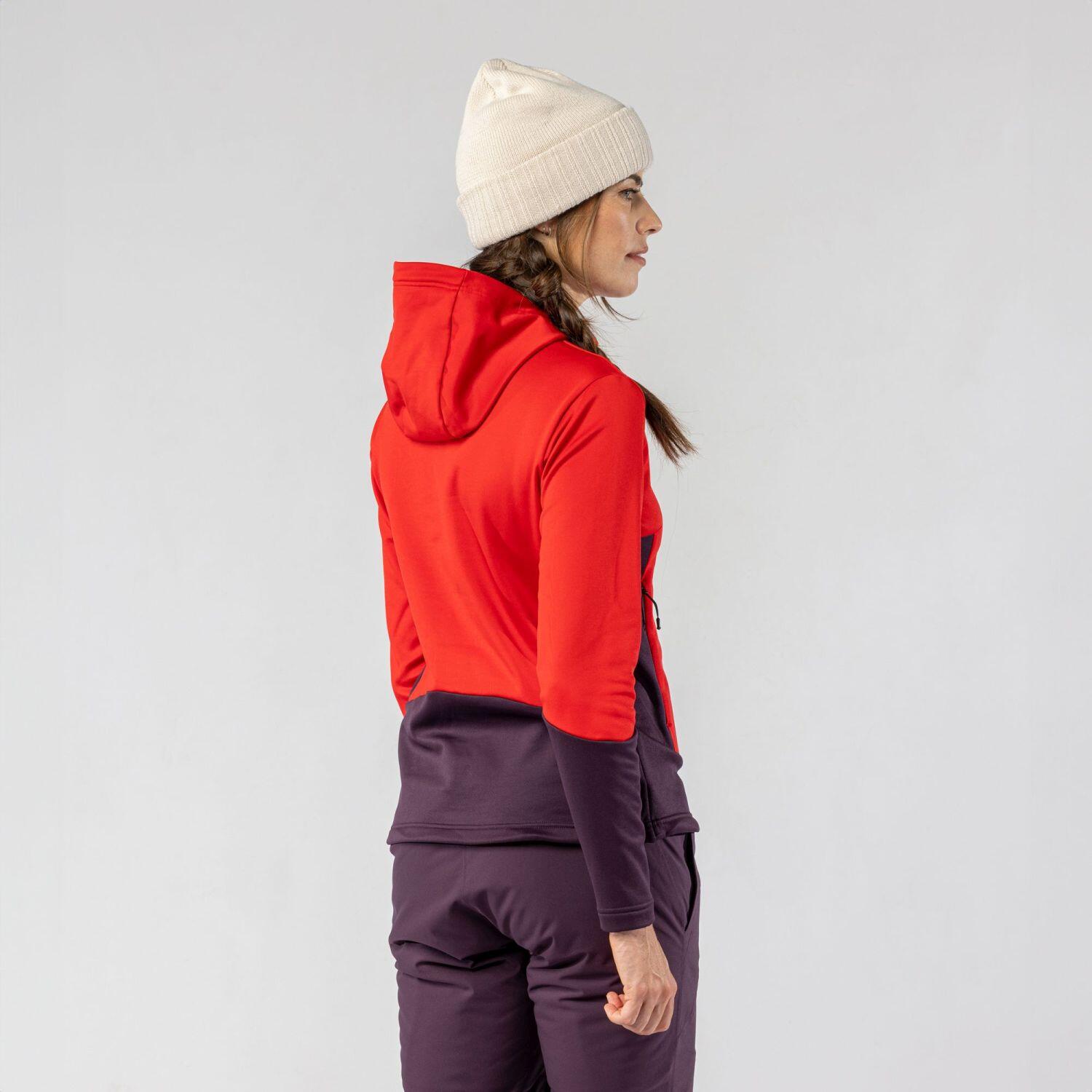 Sudadera de mujer DEFINED MID Scott rojo 5/7