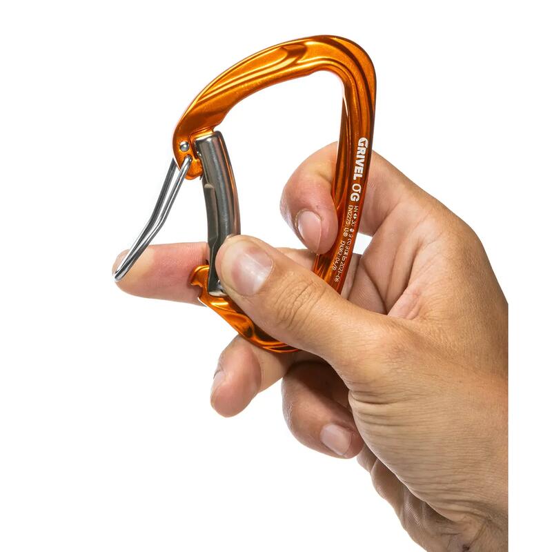 Mousqueton Grivel Sigma Twin Gate 30 kN 57 g