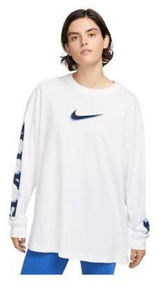 Camiseta blanca de manga larga Nike Sportswear Blanco