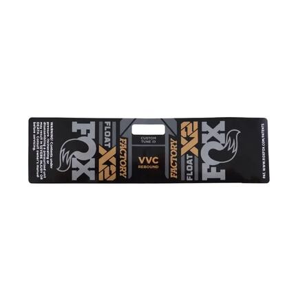 Aufkleber Fox Racing 2021 F-S Float X2 Resy