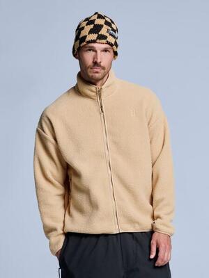 Muts - heren - checkerboard - olijf groen