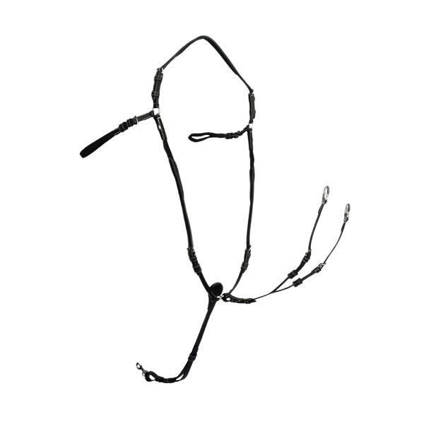 Ps Of Sweden - Collier De Chasse Pour Cheval En Cuir Ps Of Sweden Melbourne - Collier De Chasse - Noir - Fs - Decathlon