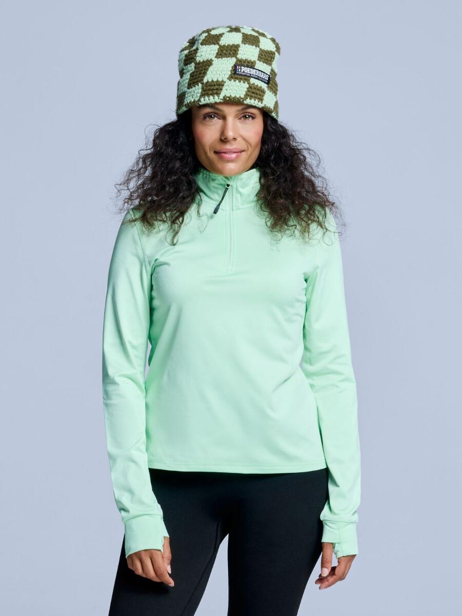 POEDERBAAS Skipullover - Damen - Arctic 2.0 - Avocado