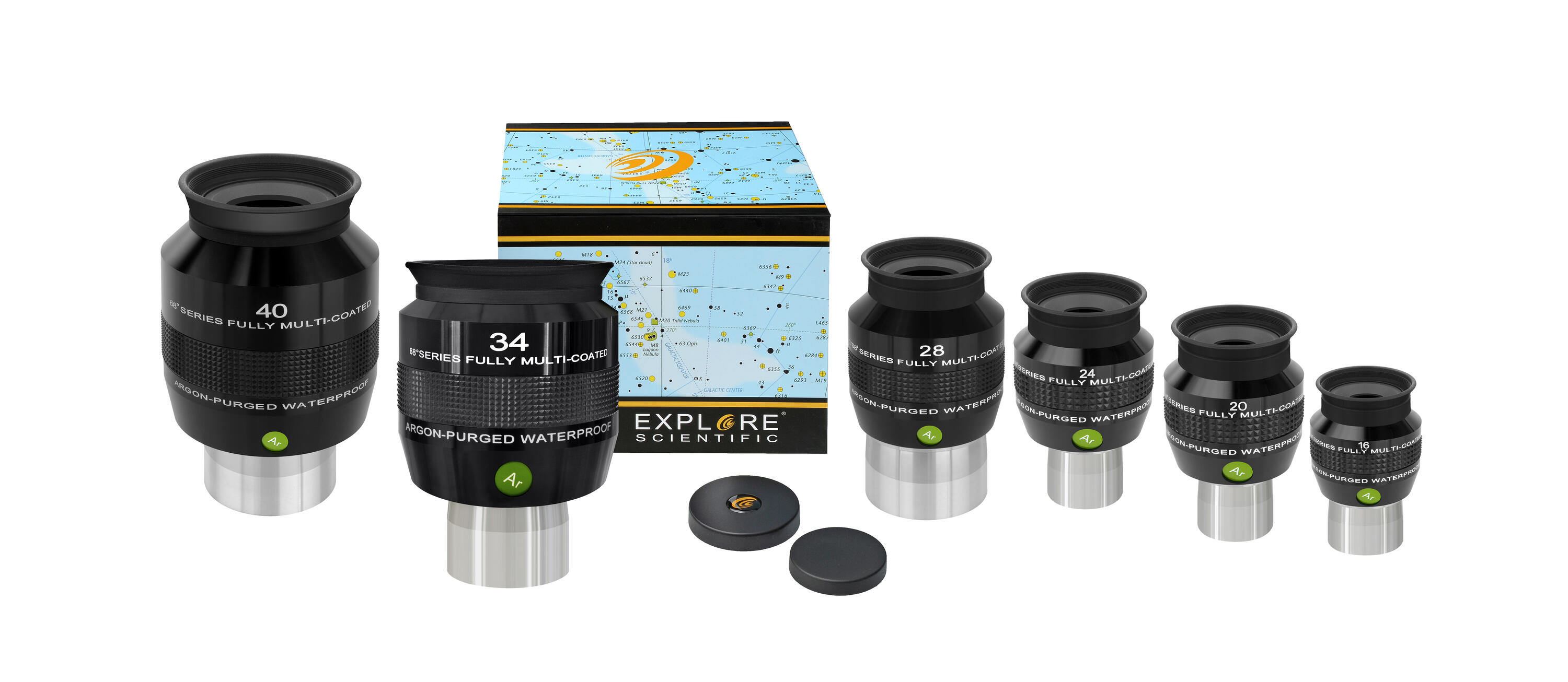EXPLORE SCIENTIFIC 68° Ar Ocular 34mm (2") 4/4