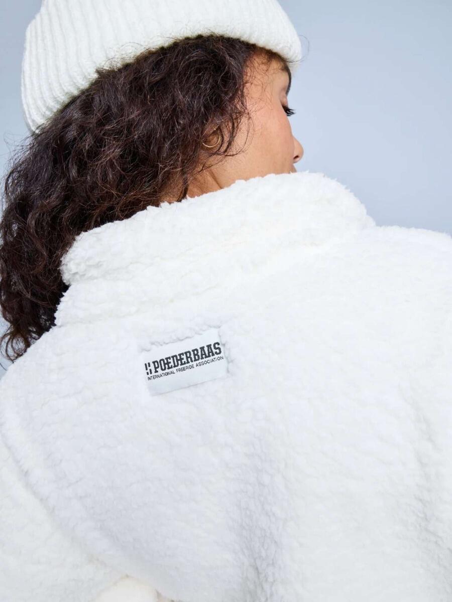 Fluffy Jacket - Dames - Four Seasons - Teddy - Off White 3/7