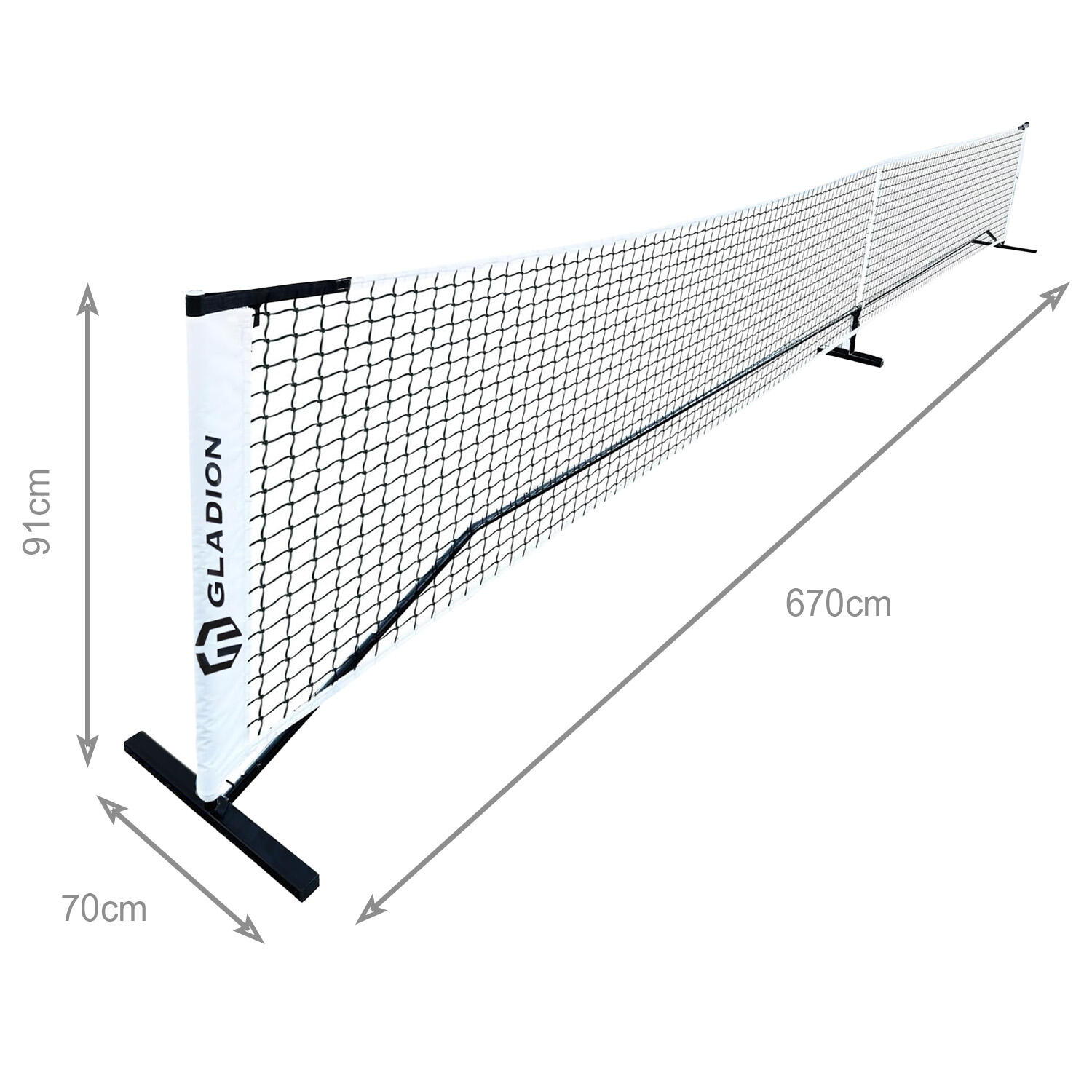 Set Red Pickleball Gladion Procourt 5/7
