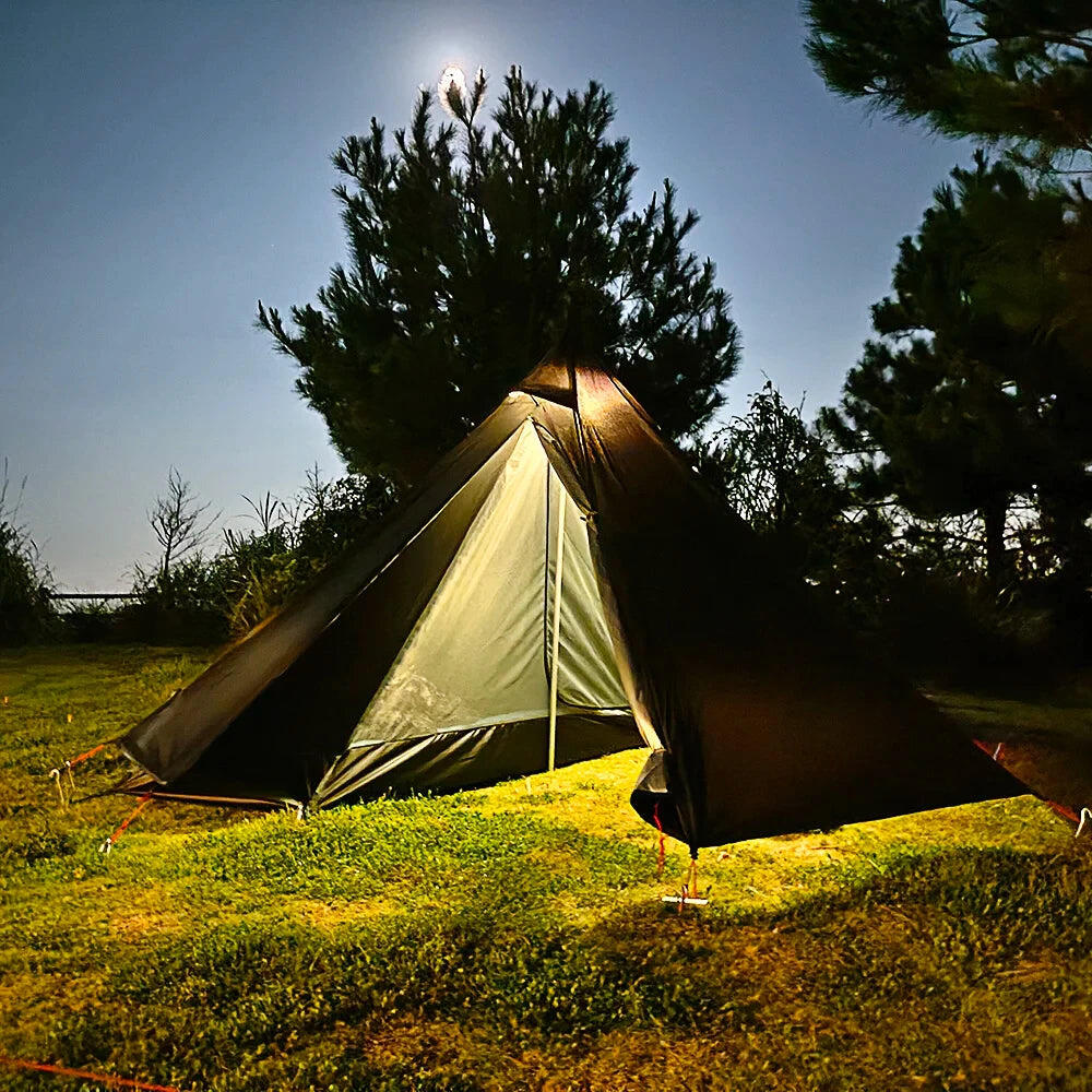 Outdoor Camping Tent with Pyramid Ultralight (1 Person)