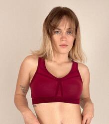 Brassière de Sport Femme HASTKO "BRA N°38" XL Bordeaux