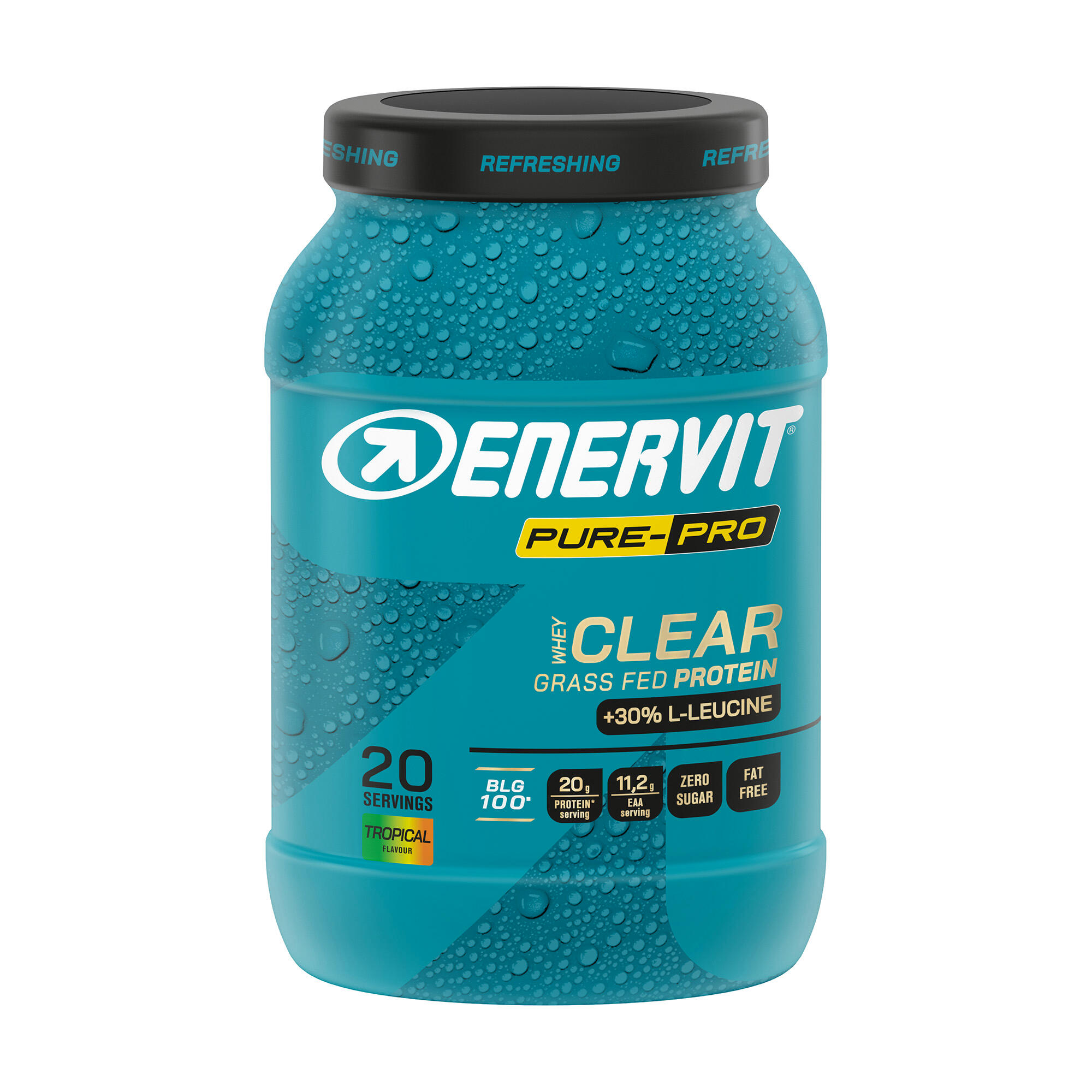 Izolat Enervit Clear Whey Protein Grass Fed BLG-100 3/3