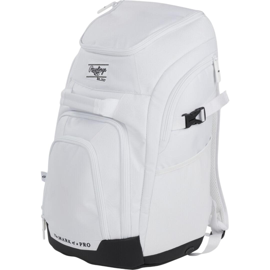 Rawlings FRANCHISE2 Series Backpack Color White Baseball/Softball 2/5