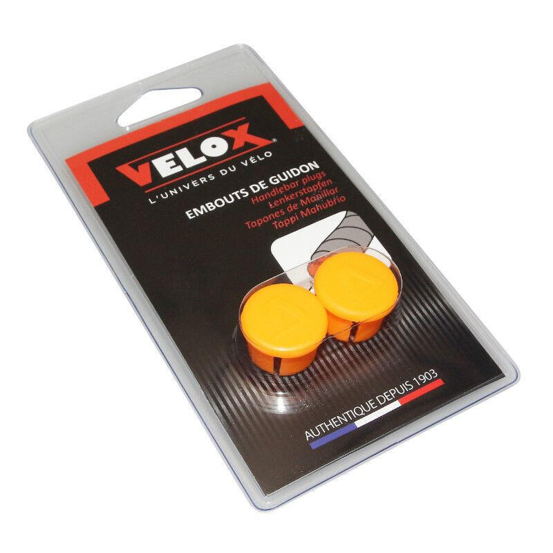 Kit di 2 tappi manubrio per bici da corsa Velox 2/2