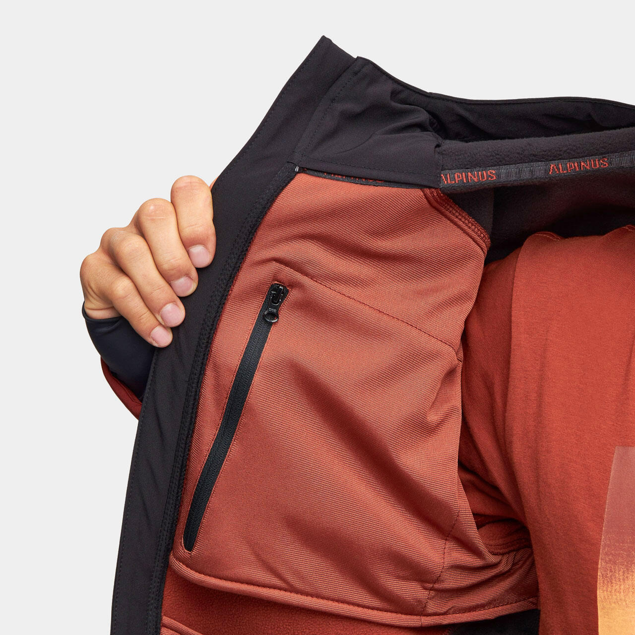 Veste de randonnée softshell Alpinus ASO - Homme 5/7