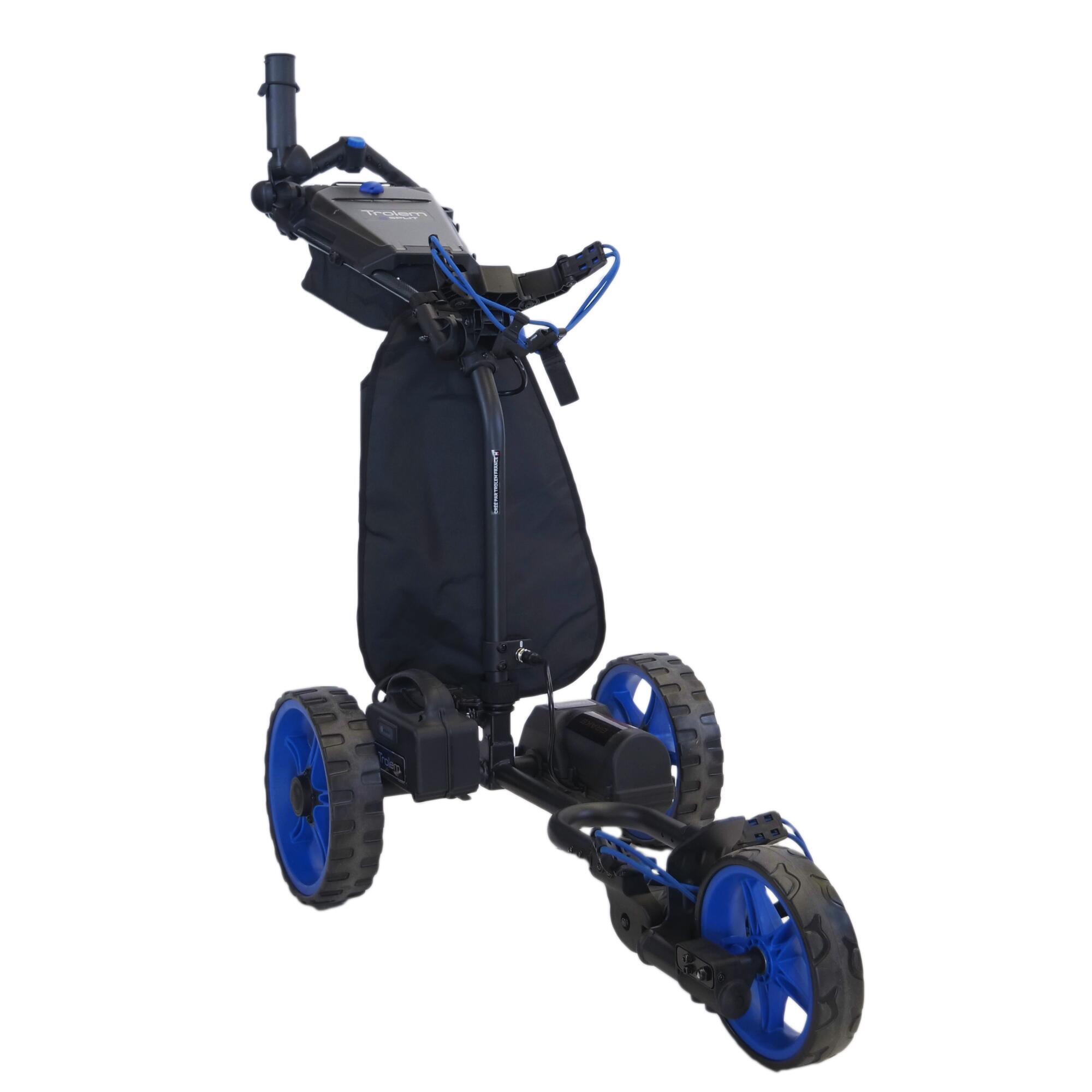 Trolem - Chariot De Golf Électrique Esplit - Chariot De Golf - Noir - 58-60cm - Decathlon