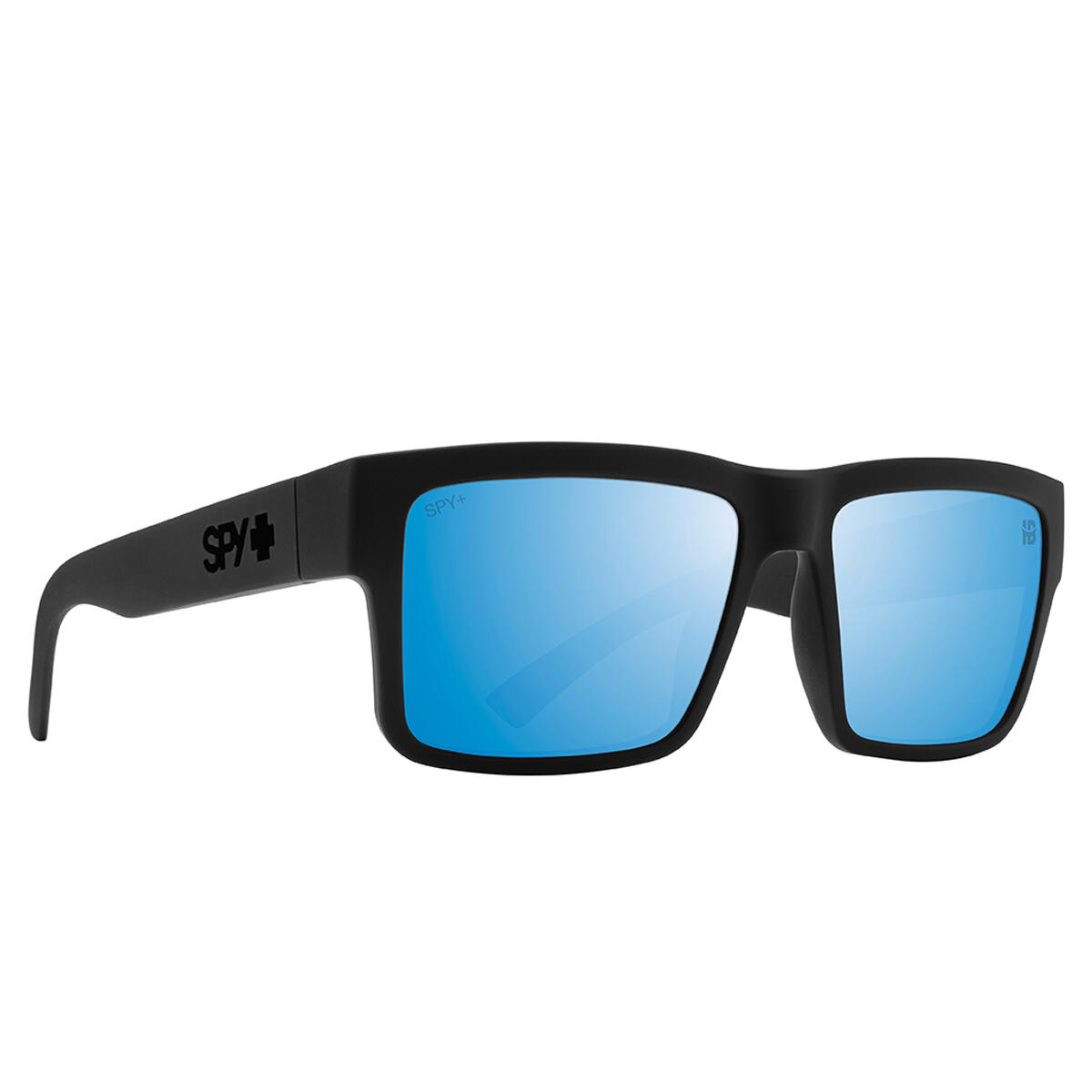 Spy - Montana Soft Matte Black - Happy Boost Polar Ice Blue Mirror - Lunettes De Soleil - Noir - Taille Unique - Decathlon