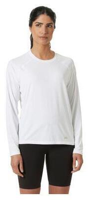 Helly hansen shine wit dames t-shirt lange mouwen