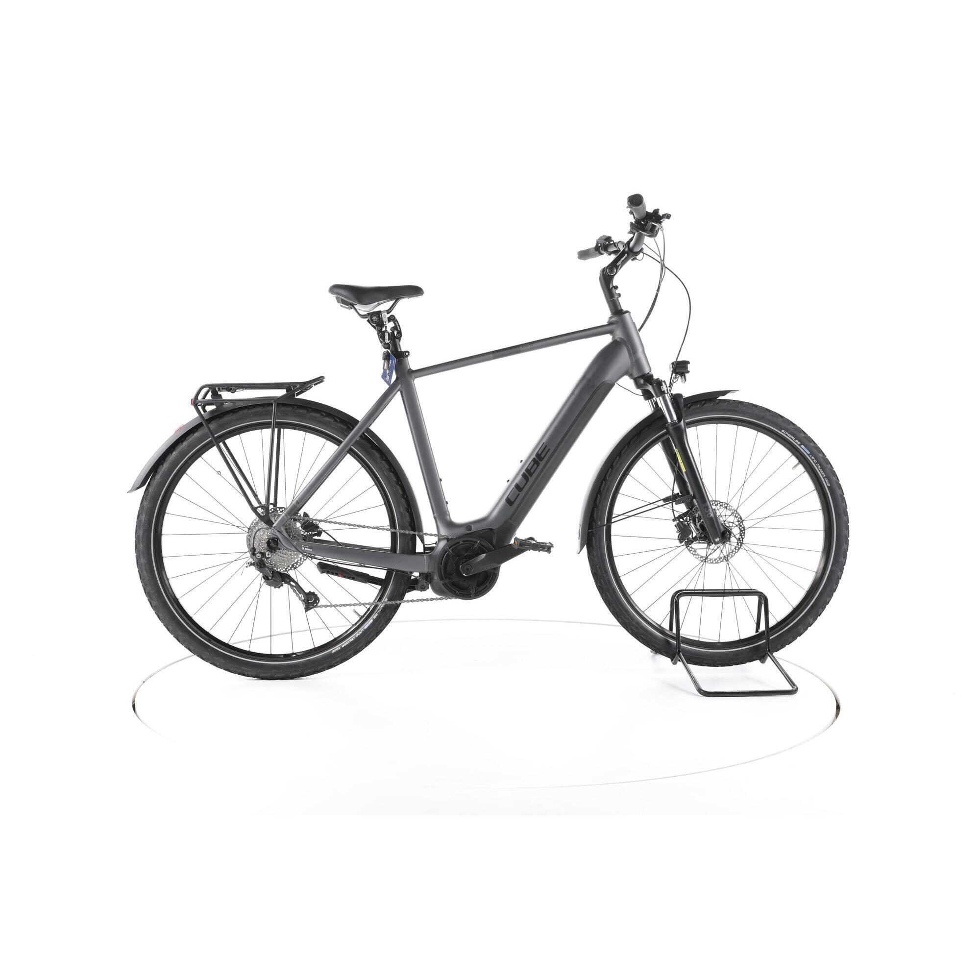 Cube - Reconditionné - Cube Nuride Hybrid Performance Allroad Trekking Vélo - Très Bon - Vélo De Voyage - Gris - 62 - Decathlon
