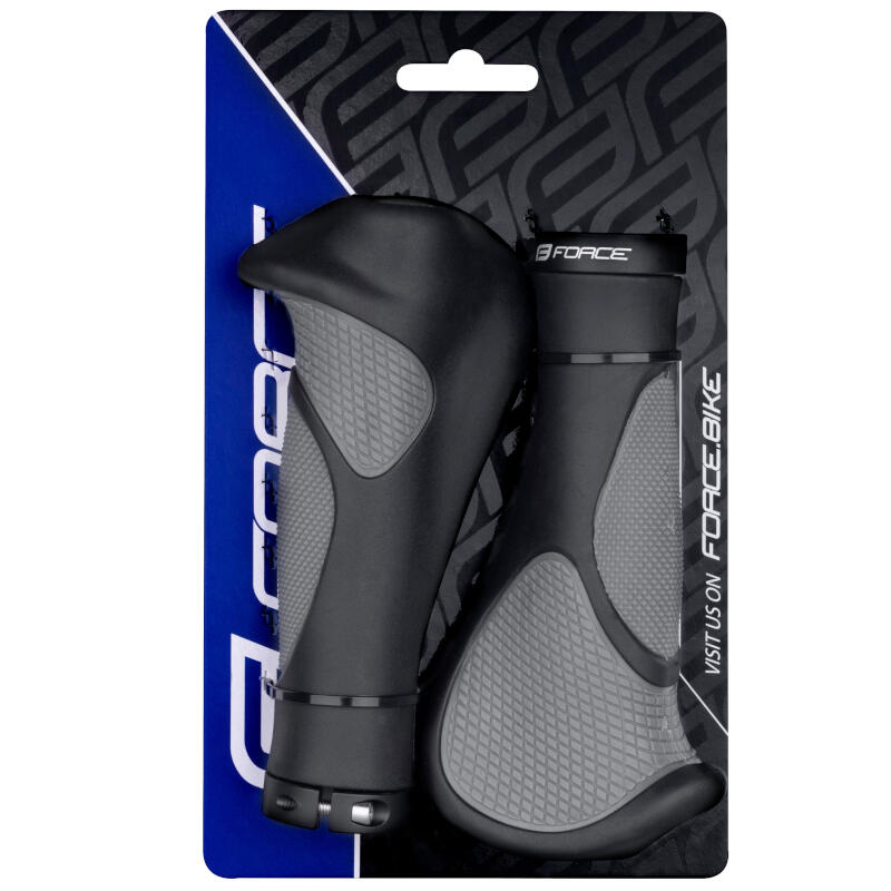 Chwyty rowerowe do kierownicy Force Anatomic ergonomiczne 3/4