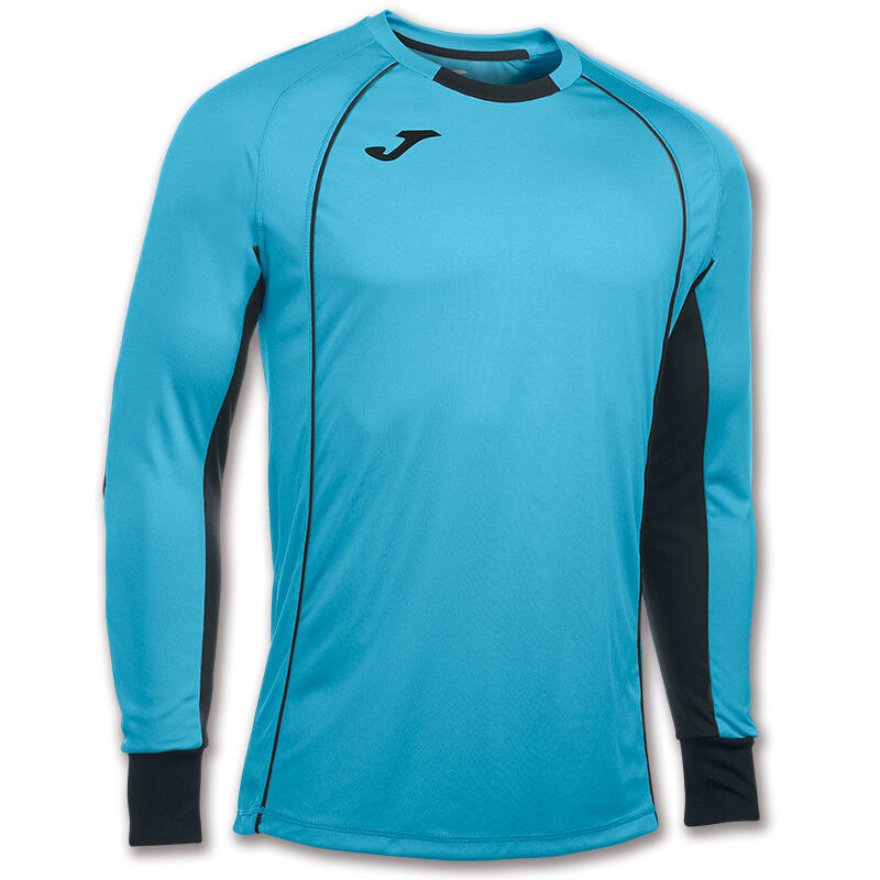 Camiseta Manga Larga Fútbol Hombre Joma Protec Coral Flúor 3/5
