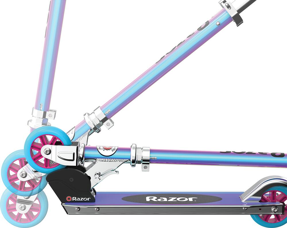 Trottinette scooter édition spéciale holographique Razor 4/5