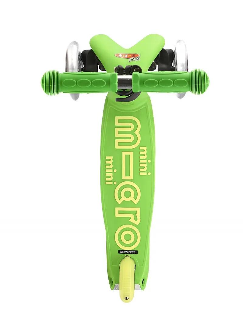 Trottinette 3 roues enfant – Mini Micro Deluxe Vert 3/7