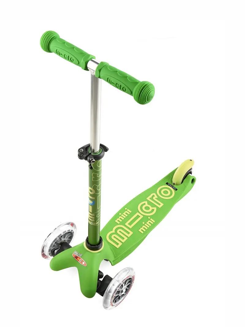 Trottinette 3 roues enfant – Mini Micro Deluxe Vert 4/7