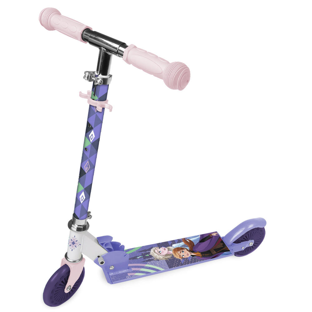Seven - Scooter À 2 Roues Reine Des Neiges Ii - Trottinette - Blanc|rose|violet - Taille Unique - Decathlon