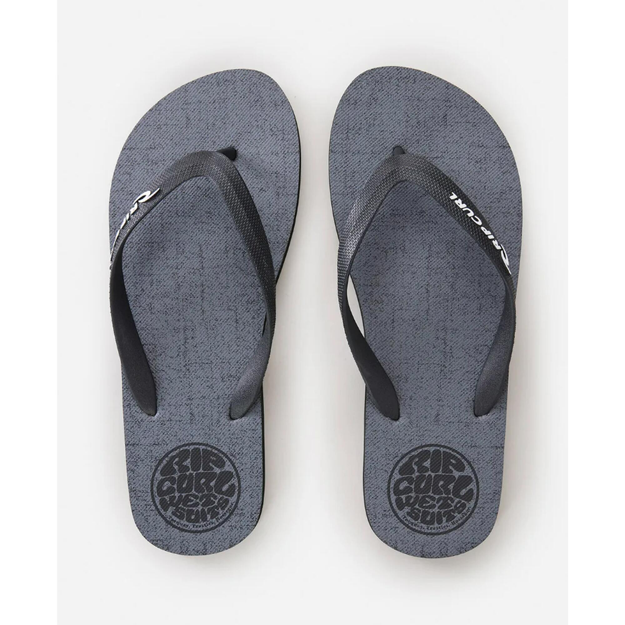 Rip Curl - Tongs Homme Rip Curl "icons Of Surf Bloom Open Toe" 43 Gris - Tongs - Gris - 43 - Decathlon
