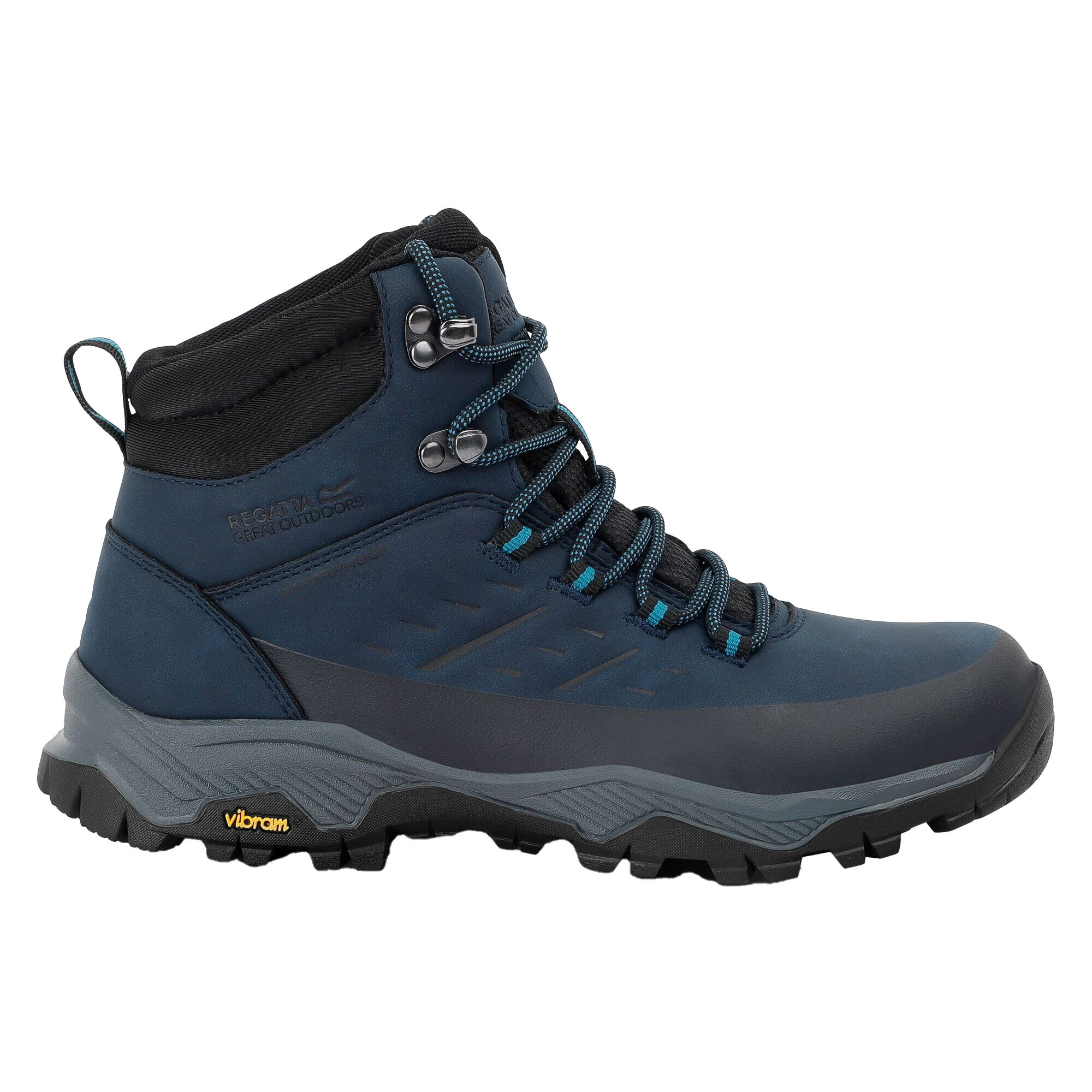 Bottines De Marche BLAKE Femme (Bleu Marine / Bleu Gris) 4/5