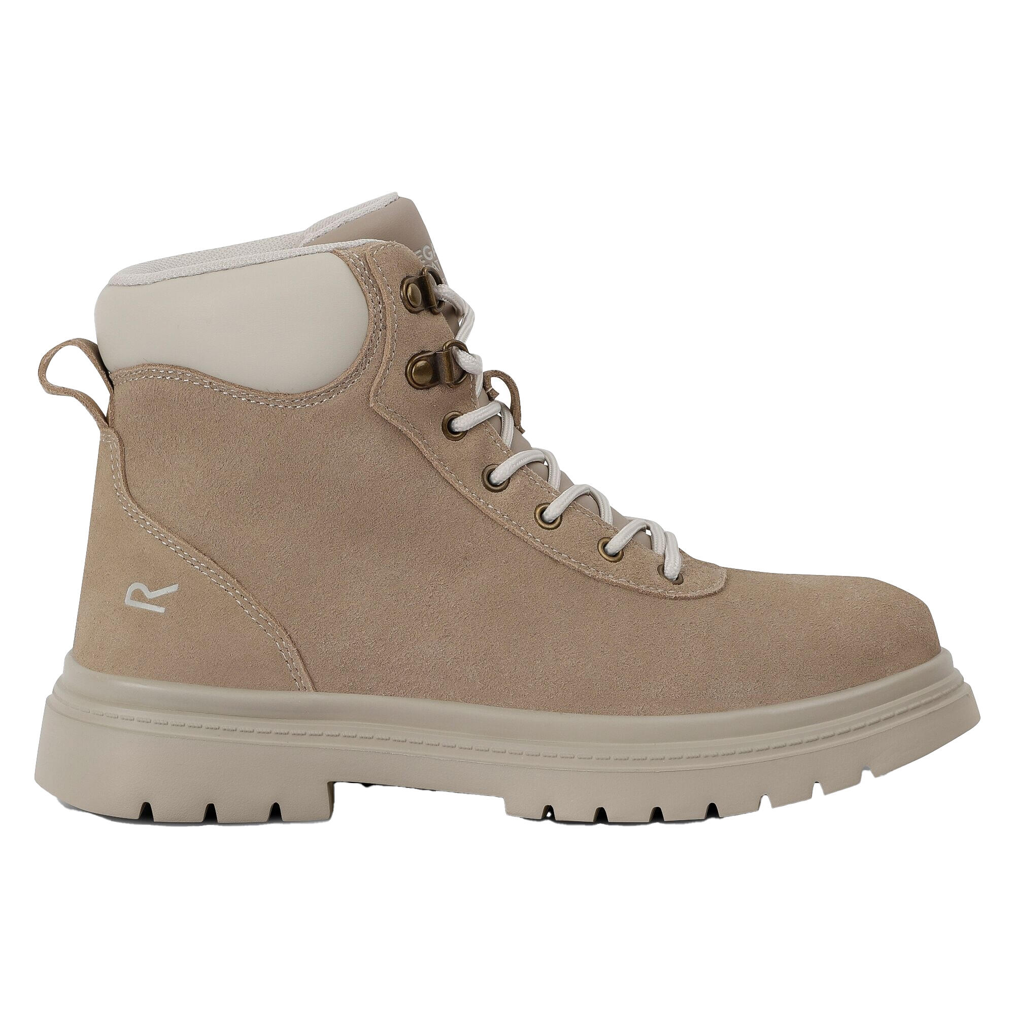 Womens/Ladies Whinton Suede Boots (Taupe/Beige) 4/5