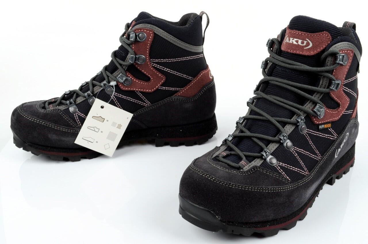 Calçado de caminhada Trekker L3 GORETEX para mulheres e senhoras (Preto) 5/7