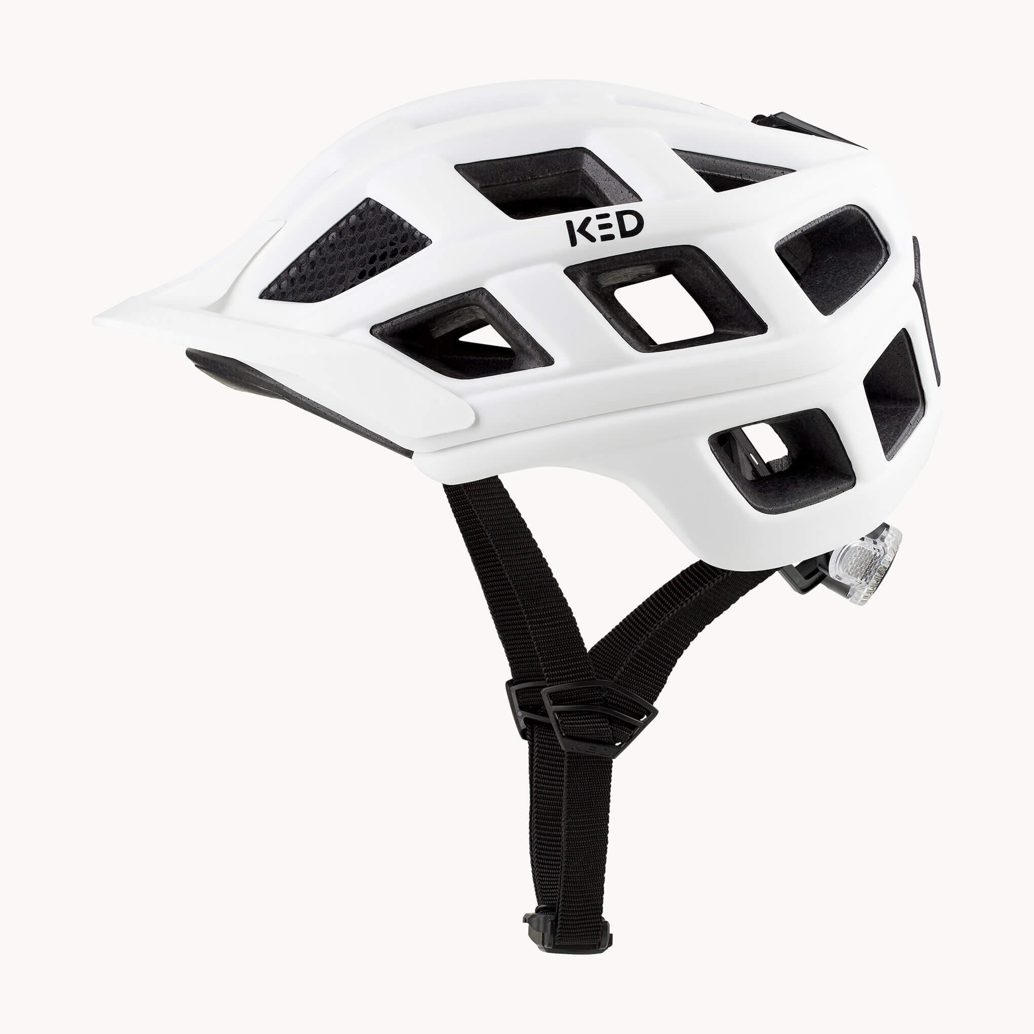 Casco para MTB KED CROM, blanco 4/4