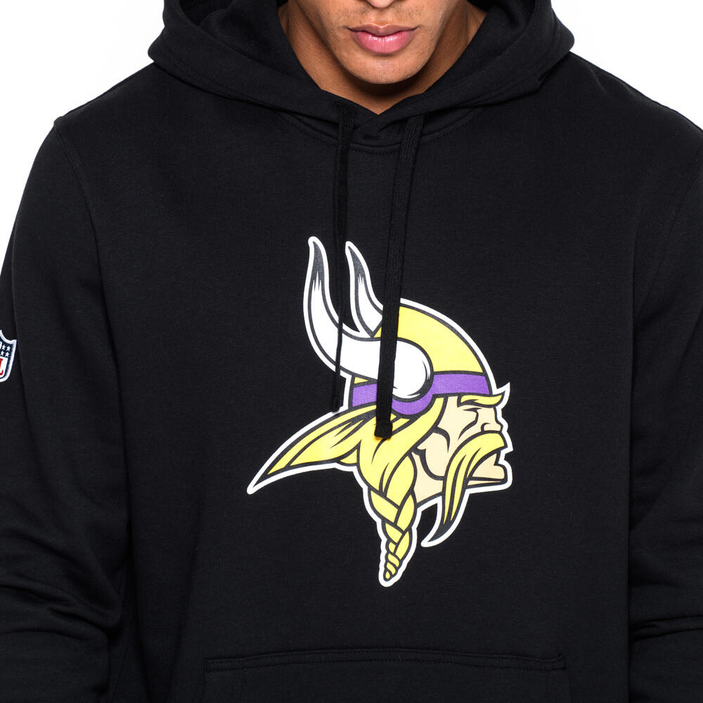 Sweat   capuche New Era  avec logo de l'équipe Minnesota Vikings 3/5