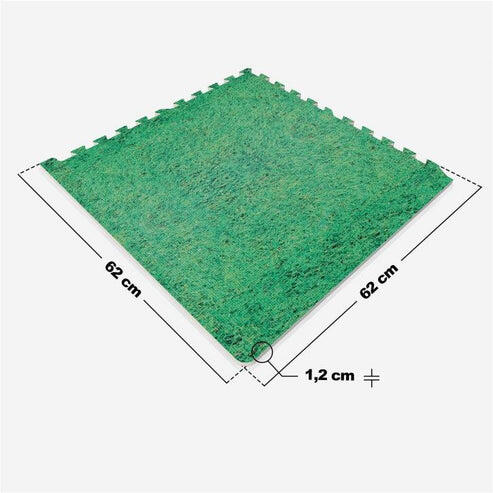 PACK 6 DALLES DE PROTECTION+12 BORDURES | FITNESS MUSCULATION | COLORIS AU CHOIX 2/7