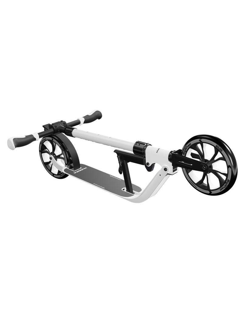 Scooter BigWheel® 205 Advanced Tretroller höhenverstellbar, black and white 4/7