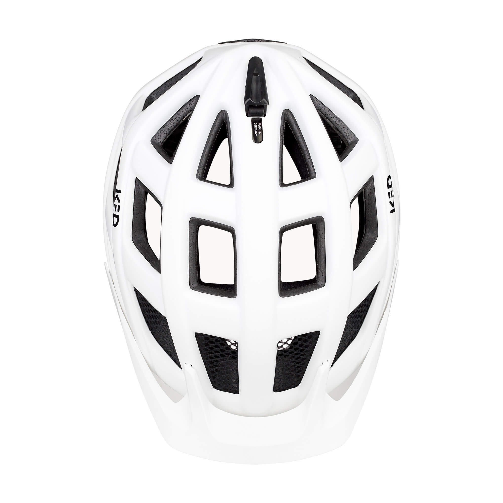 MTB Fahrradhelm Crom, weiß 3/4