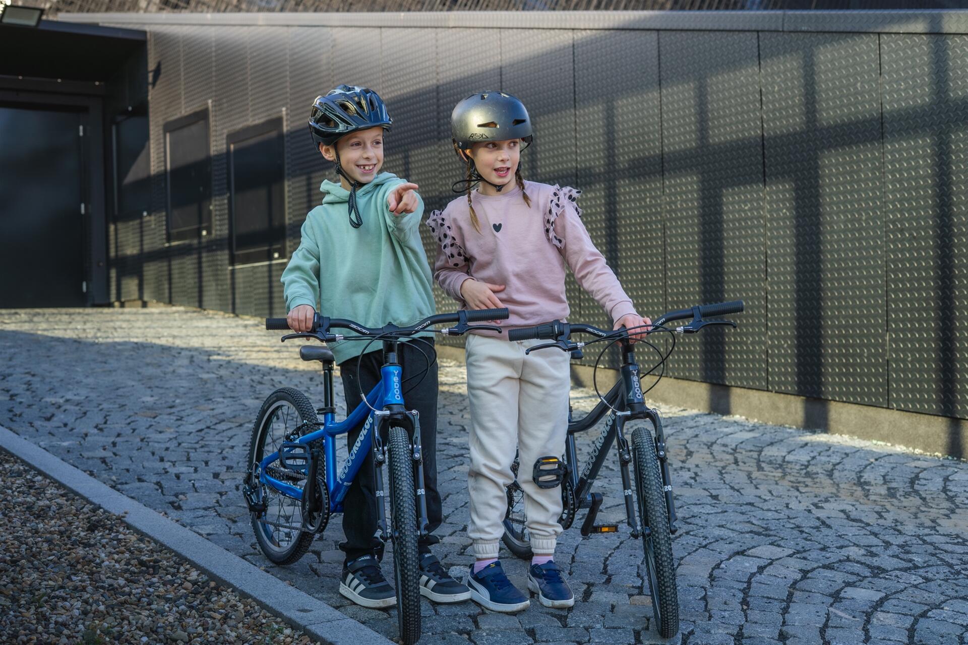 Bicicletta per bambini blu Yedoo Koolo 20 5/6