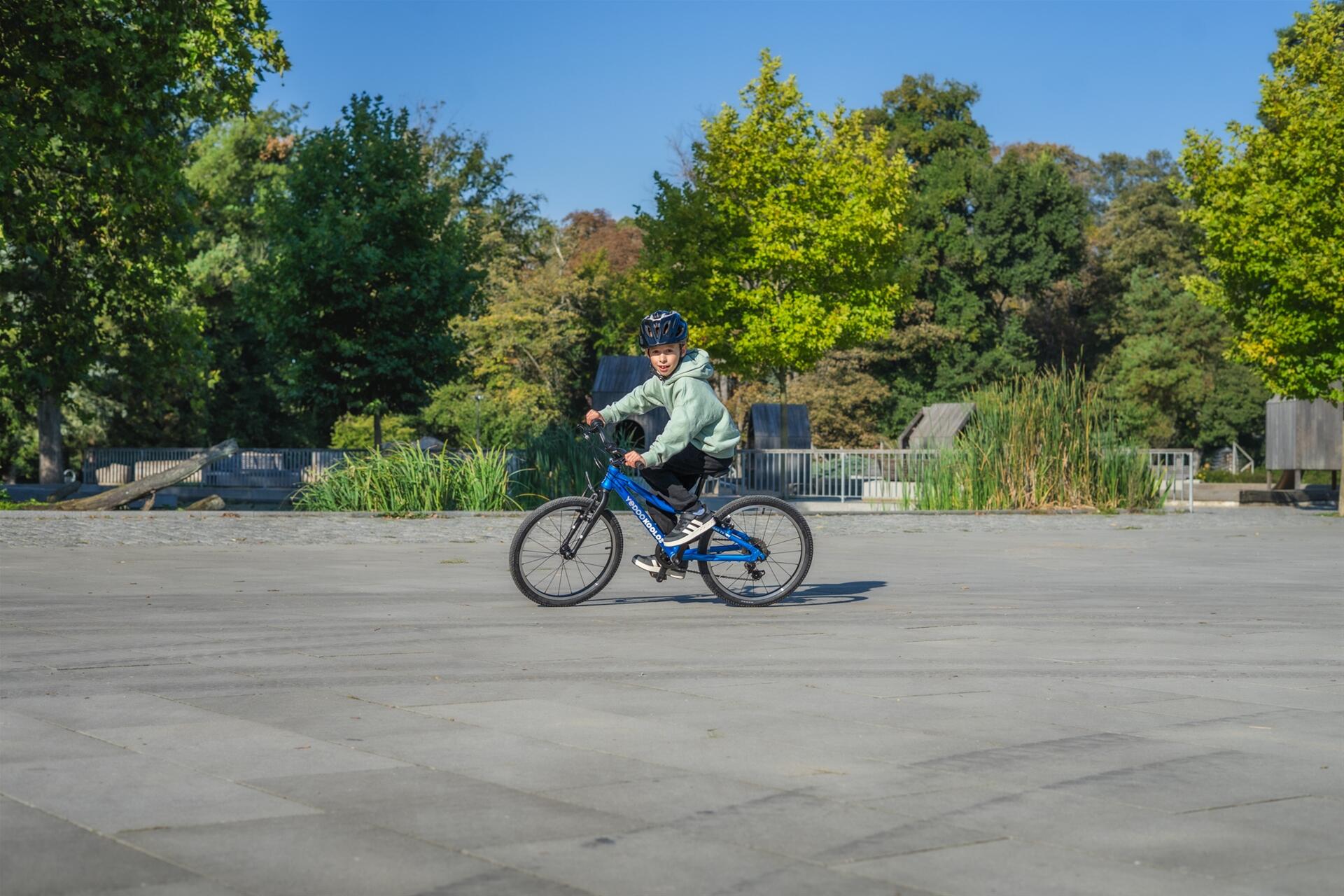 Bicicletta per bambini blu Yedoo Koolo 20 4/6