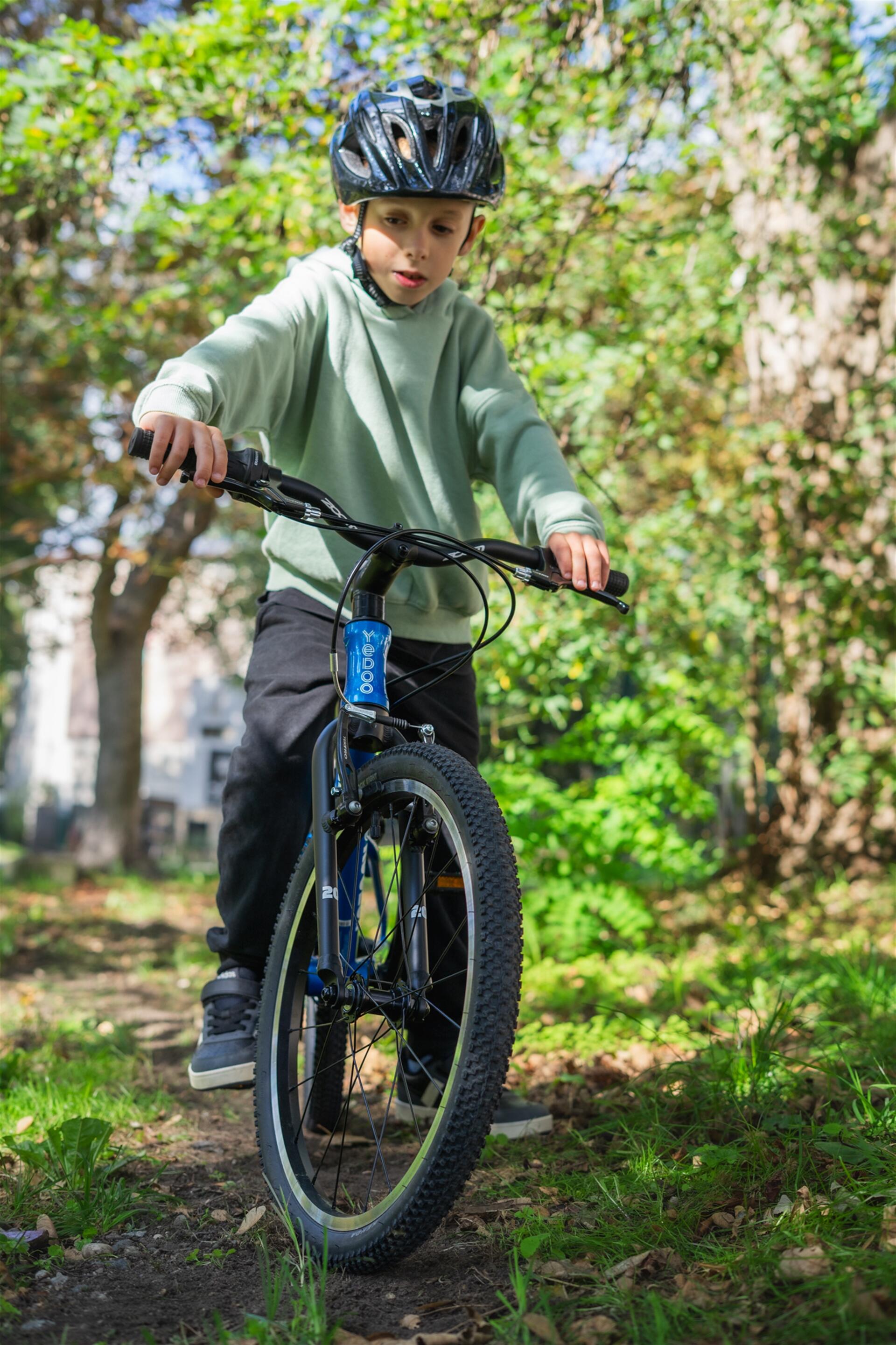 Bicicletta per bambini blu Yedoo Koolo 20 6/6