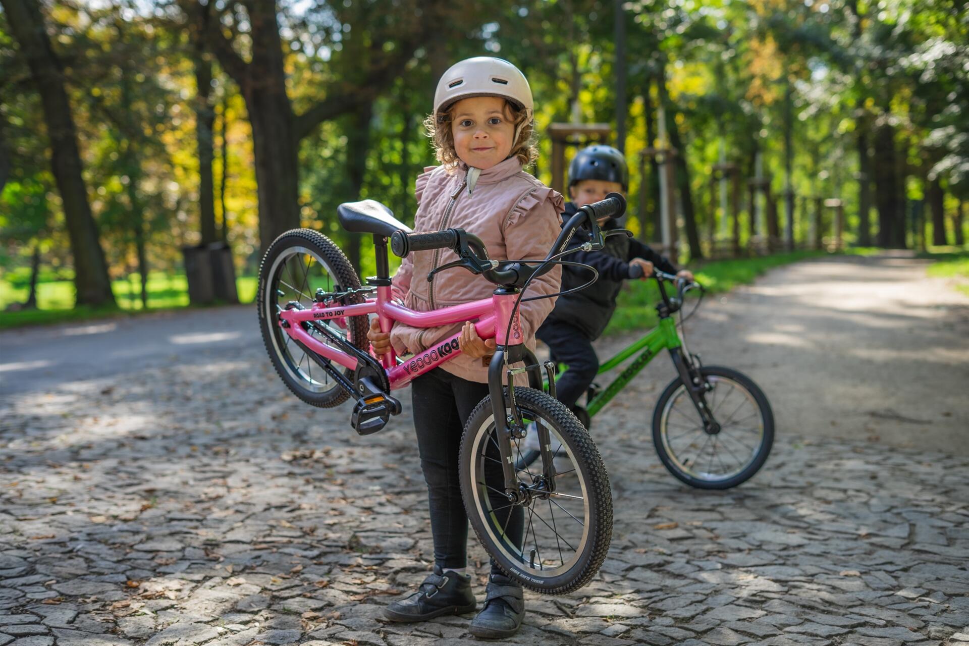 Bicicletta per bambini Yedoo Koolo 16 verde 5/6