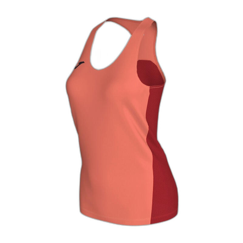 Camiseta Tirantes Running Mujer Joma R-Winner Naranja Flúor 2/4