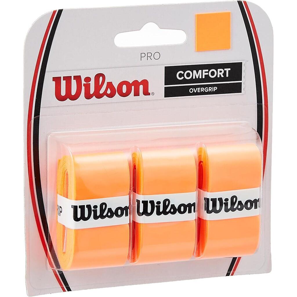 Tennis overgrip Wilson Pro Overgrip Burn (x3)