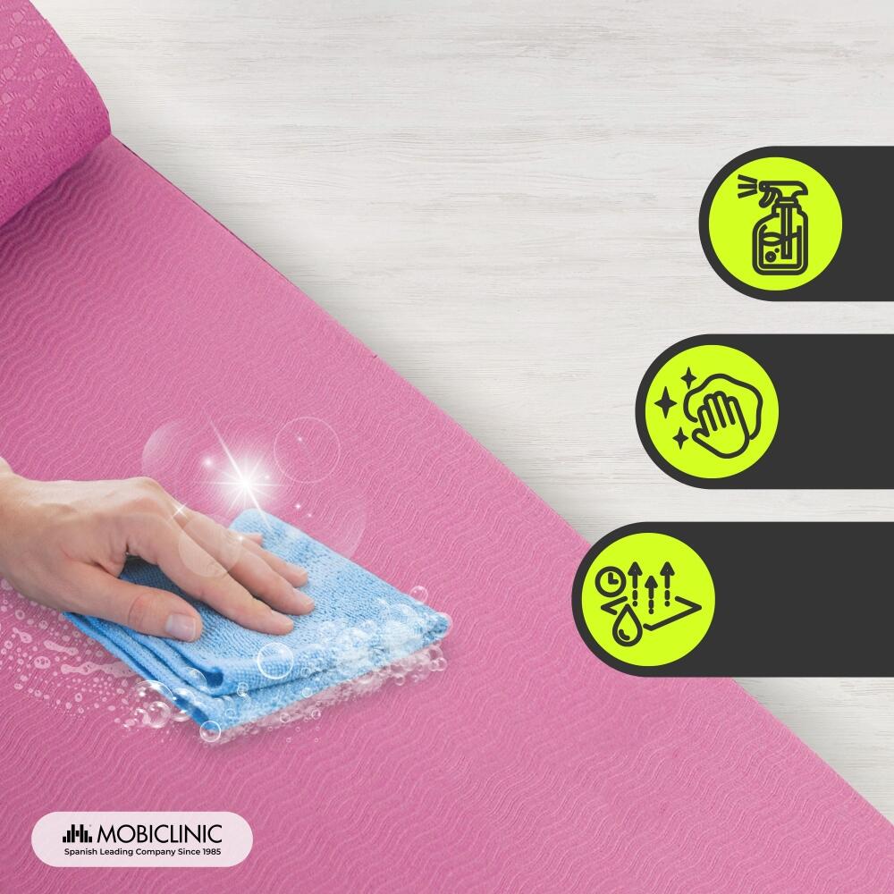 Tappetino yoga fitnessmat antiscivolo impermeabile pilatesmat flessibile 6/7